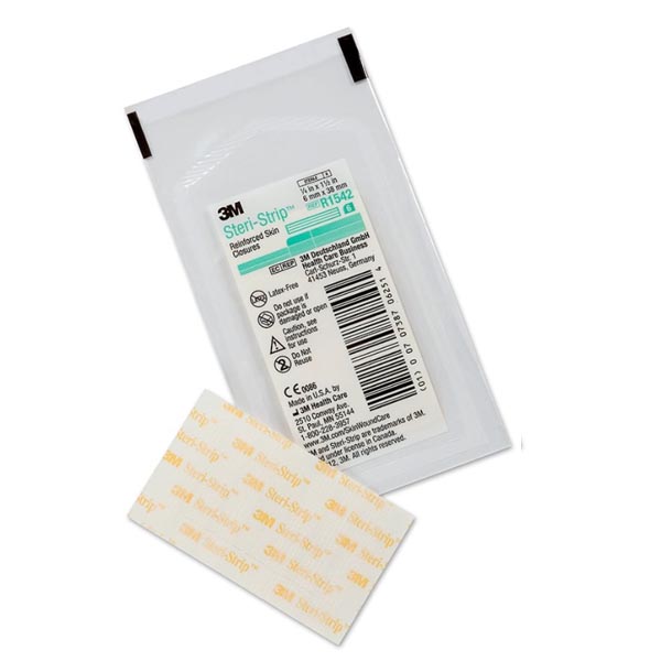 Skin Closure Strip Steri-Strip™ 1/4 X 1-1/2 Inch Nonwoven Material Reinforced Strip White