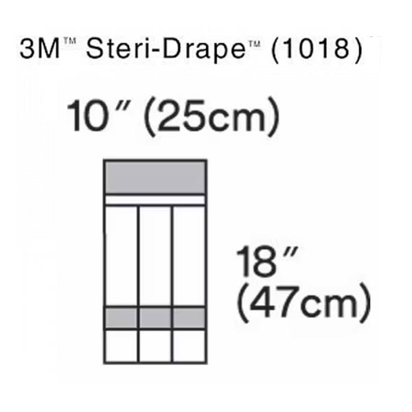 3M™ Steri-Drape™ Instrument Pocket Drape