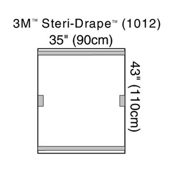 Fluoroscope Cover 3M™ Steri-Drape™ 35 X 43 Inch Fluoroscopes