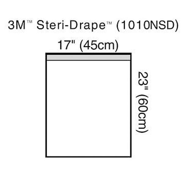 Surgical Drape 3M™ Steri-Drape™ Large Towel Drape 17 W X 23 L Inch NonSterile