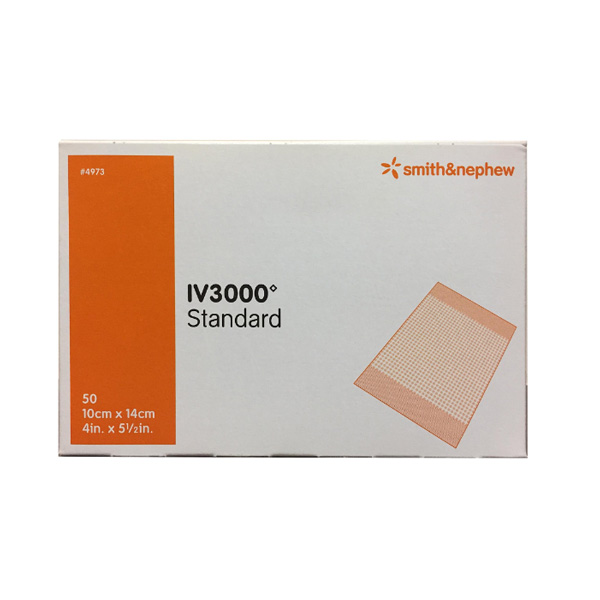 Catheter Securement Dressing IV3000™ Film 4 X 5 Inch Sterile