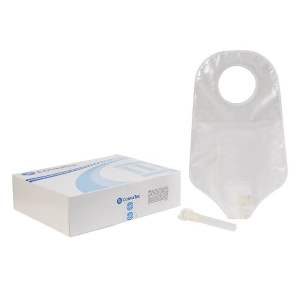 Urostomy Pouch Sur-Fit Natura® Two-Piece System 10 Inch Length Drainable