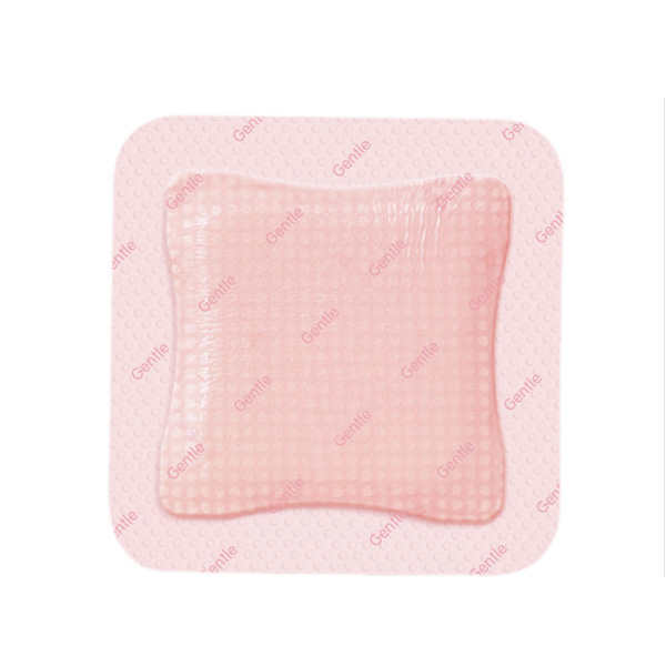 Thin Silicone Foam Dressing Allevyn Gentle Border Lite 2-1/8 X 4-3/4 Inch Rectangle Silicone Gel Adhesive with Border Sterile