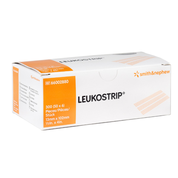 Wound Closure Strips, 102 x 13mm, ½" x 4", 50/bx, 4 bx/cs