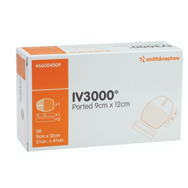 1-Hand Shaped Ported Dressing, 3½" x 4¾", 50/pkg, 10 pkg/cs