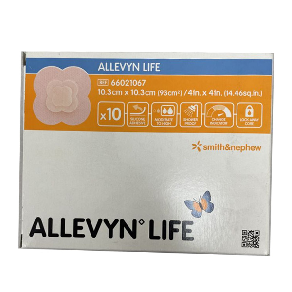 Foam Dressing, Small, 10.3cm x 10.3cm, 10/bx, 10 bx/cs (45 cs/plt) (GOVERNMENT SALES ONLY)