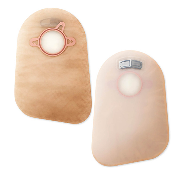 Filtered Ostomy Pouch New Image™ Two-Piece System 9 Inch Length Closed End