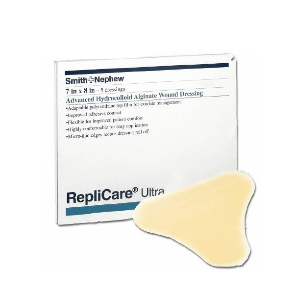 Hydrocolloid Dressing Replicare Ultra 7 X 8 Inch Sacral Sterile