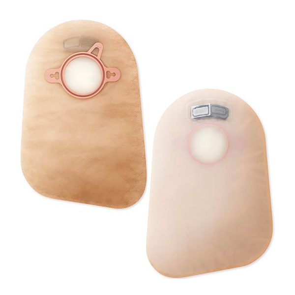 Filtered Ostomy Pouch New Image™ Two-Piece System 9 Inch Length Closed End
