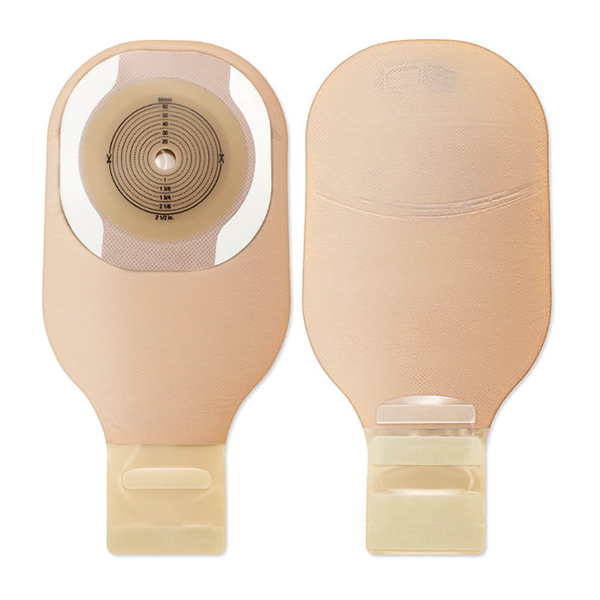 Filtered Ostomy Pouch Premier™ One-Piece System 12 Inch Length 2-1/2 Inch Stoma Drainable Flat, Trim to Fit