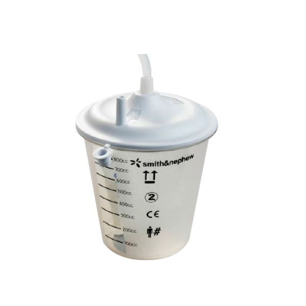 Renasys Cannister, Non-Sterile, w/ Solidifier, 800mL, 10bx/cs