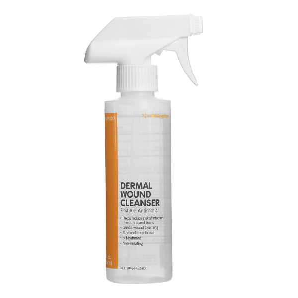 General Purpose Wound Cleanser Dermal Wound 8 oz. Spray Bottle Benzethonium Chloride