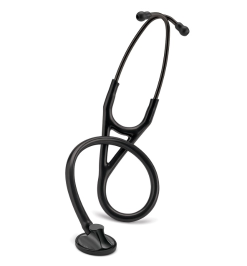 Cardiology Stethoscope 3M™ Littmann® Master Cardiology™ Black 1-Tube 27 Inch Tube Single Head Chestpiece