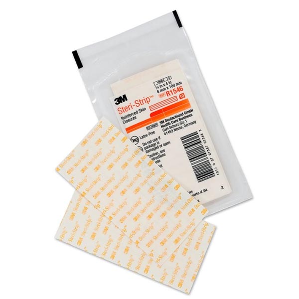Skin Closure Strip Steri-Strip™ 1/4 X 4 Inch Nonwoven Material Reinforced Strip White