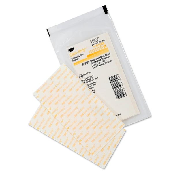 Skin Closure Strip Steri-Strip™ 1 X 5 Inch Nonwoven Material Reinforced Strip White