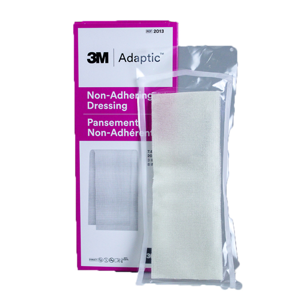 Impregnated Dressing Adaptic™ 3 X 8 Inch Knitted Cellulose Acetate Petrolatum Emulsion Sterile