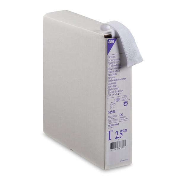 Stockinette Undercast 3M™ 1 Inch X 25 Yard Polyester NonSterile