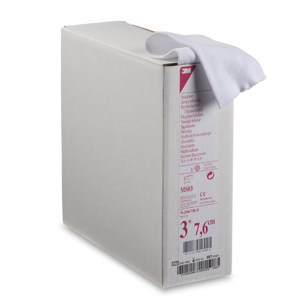 Stockinette Undercast 3M™ 3 Inch X 25 Yard Polyester NonSterile