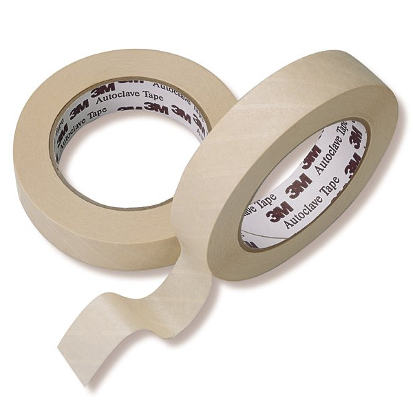 Steam Indicator Tape 3M™ Comply™ 3/4 Inch X 60 Yard Steam