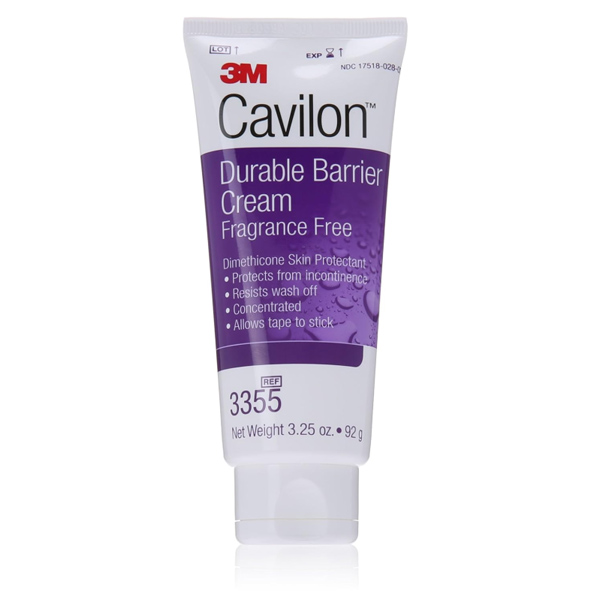 Skin Protectant 3M™ Cavilon™ 3.25 oz. Tube Unscented Cream CHG Compatible