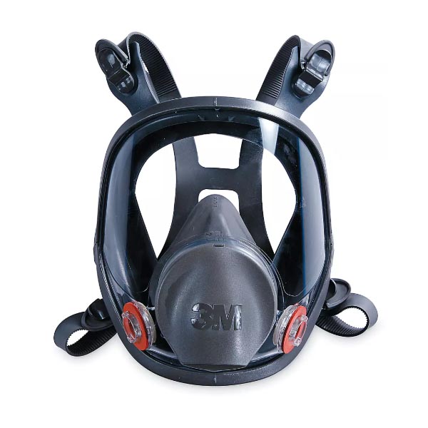 Respirator, Full Facepiece, Large, 4/cs