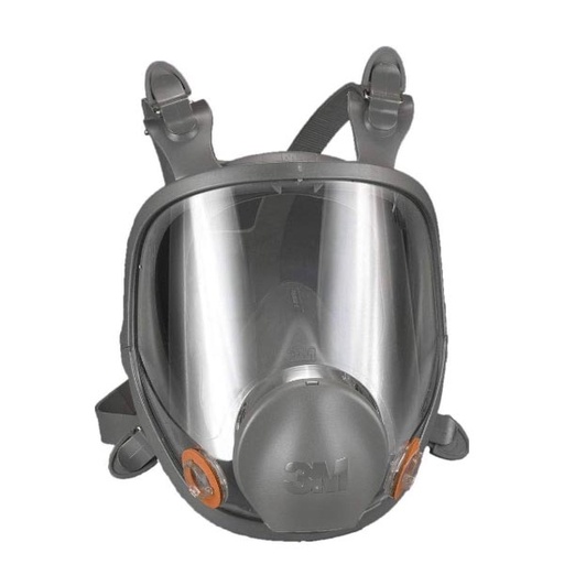 [MMM-6800] Respirator, Full Facepiece, Medium, 4/cs