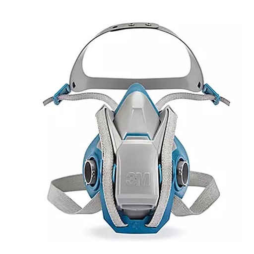[MMM-6503QL] Respirator, Quick Latch Half Facepiece, Large, Reusable, 10/cs