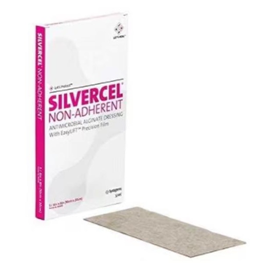 [MMM-900408] Silver Alginate Dressing Silvercel™ 4 X 8 Inch Rectangle Sterile
