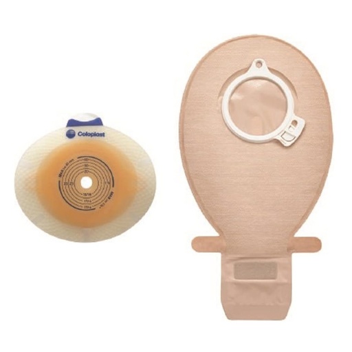 [COL-10013] Ostomy Barrier SenSura® Click Pre-Cut, Standard Wear Double Layer Adhesive 40 mm Flange Green Code System 1 Inch Opening