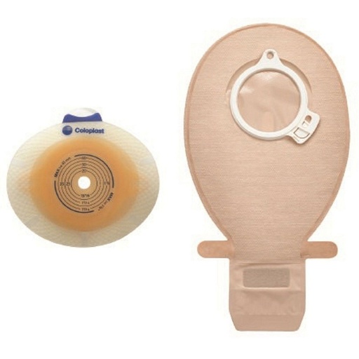 [COL-10166] Filtered Ostomy Pouch SenSura® Click Two-Piece System 8-1/2 Inch Length, Maxi Closed End Without Barrier