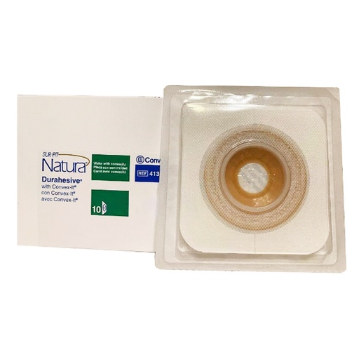 [CON-411802] Ostomy Barrier Sur-Fit Natura® Durahesive® Mold to Fit, Extended Wear Without Tape 45 mm Flange SUR-FIT Natura® System Hydrocolloid 7/8 to 1-1/4 Inch Opening