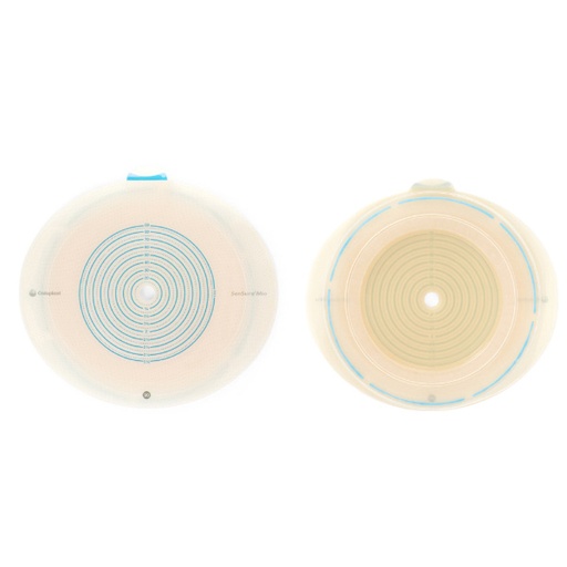 [COL-18390] Ostomy Barrier SenSura® Mio Flex Trim to Fit, Standard Wear Elastic Adhesive 3/8 to 3-1/2 Inch