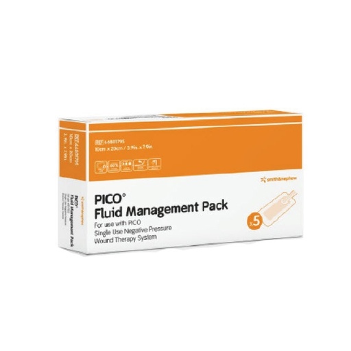 [SMI-66022027] Negative Pressure Wound Therapy Fluid Management Pack PICO 7 15 X 30 cm