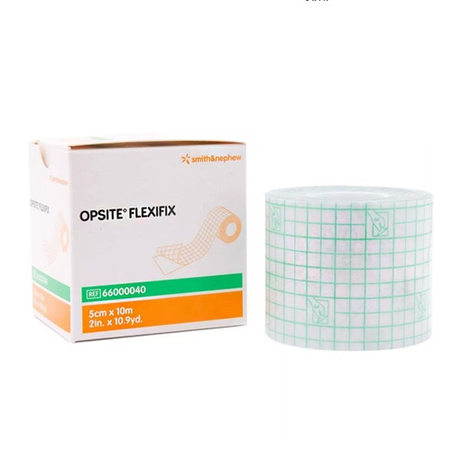 [SMI-66000040] Dressing Retention Tape with Liner OpSite Flexifix Waterproof Film 2 Inch X 11 Yard Transparent NonSterile