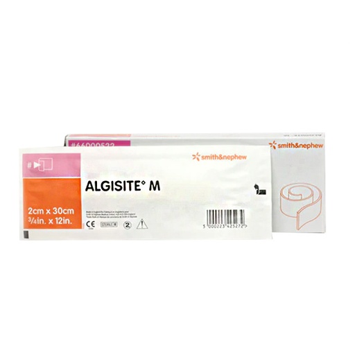 [SMI-59480400] Calcium Alginate Dressing AlgiSite M 3/4 X 12 Inch Rectangle Calcium Alginate Sterile
