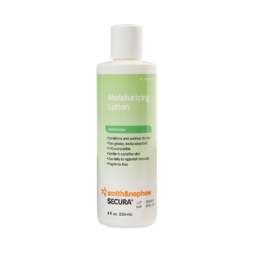 [SMI-59433400] Hand and Body Moisturizer Secura™ 8 oz. Bottle Unscented Lotion