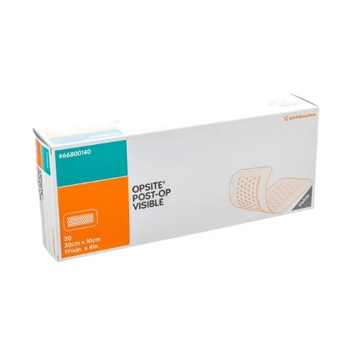 [SMI-66800140] Transparent Dressing with Pad OpSite Post-Op Visible Rectangle 4 X 12 Inch 2 Tab Delivery Without Label Sterile