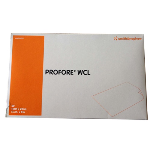 [SMI-66000701] Wound Contact Layer Dressing Profore WCL Viscose Rayon 5-1/2 X 8 Inch