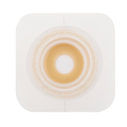 [CON-404593] Ostomy Barrier Sur-Fit Natura® Durahesive® Mold to Fit, Extended Wear Acrylic Tape 45 mm Flange SUR-FIT Natura® System Hydrocolloid 7/8 to 1-1/4 Inch Opening 4-1/2 X 4-1/2 Inch
