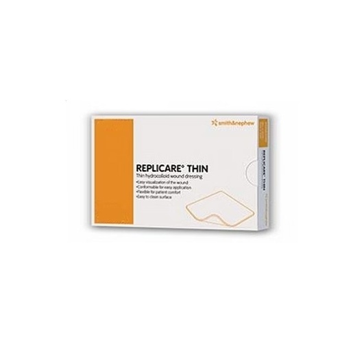 [SMI-59484100] Hydrocolloid Dressing Replicare Thin 3-1/2 X 5-1/2 Inch Rectangle Sterile