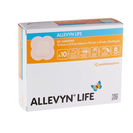 [SMI-66021068] Foam Dressing, Medium, 12.9cm x 12.9cm, 10/bx, 5 bx/cs (GOVERNMENT SALES ONLY)