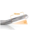 Hydrosurgery Handpiece, Plus, 14mm, 15°, 5/cs