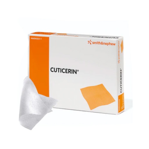 [SMI-66045564] Impregnated Dressing Cuticerin 4 X 4 Inch Acetate Gauze Cuticerin Ointment Sterile