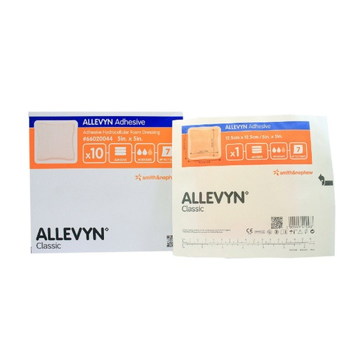 [SMI-66020044] Foam Dressing Allevyn Adhesive 5 X 5 Inch Square Adhesive with Border Sterile