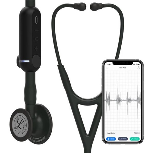 [MMM-8480] STETHOSCOPE, LITTMANN CORE DIGITAL BLK 27" (3/CS)