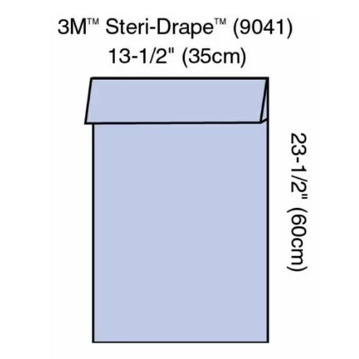 [MMM-9041] Steri-Drape™ Extremity Cover, 13½" x 23½", Absorbent Impervious Material, 50/bx, 4 bx/cs
