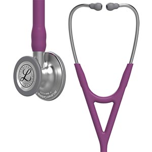 [MMM-6156] Cardiology Stethoscope 3M™ Littmann® Cardiology IV™ Purple 1-Tube 22 Inch Tube Double-Sided Chestpiece