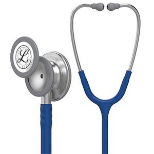 [MMM-5622] Classic Stethoscope 3M™ Littmann® Classic III™ Navy Blue 1-Tube 27 Inch Tube Double-Sided Chestpiece