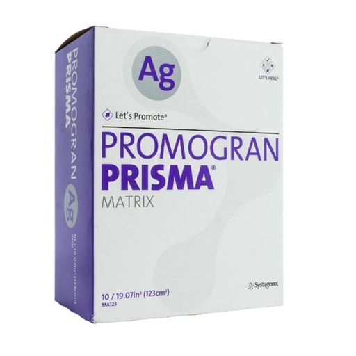 [MMM-MA123] Silver Collagen Dressing Promogran Prisma® Matrix 19-1/10 X 19-1/10 Inch Hexagon Sterile