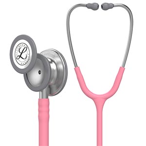 [MMM-5633] Classic Stethoscope 3M™ Littmann® Classic II™ Pink 1-Tube 27 Inch Tube Double-Sided Chestpiece